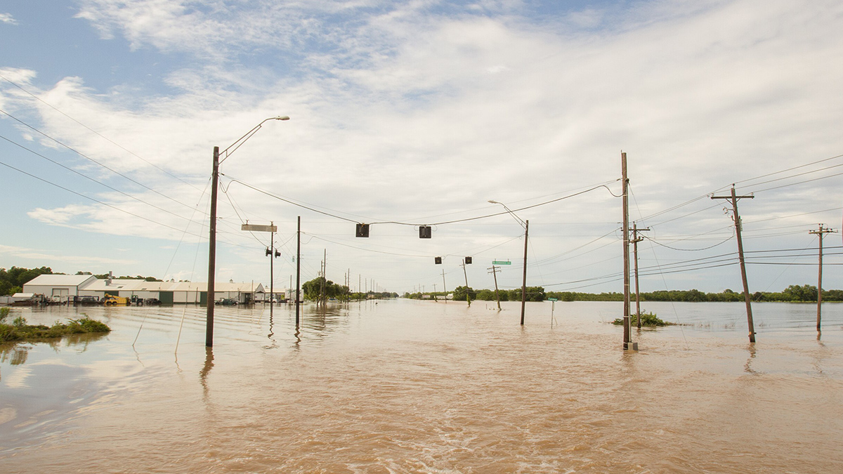 Local or regional flash flooding events often go undetected by satellite instruments. New research aims to increase detection of multihazard events, such as combined extreme heat and flooding. Credit: Capt. Aaron Moshier, Texas Military Department
